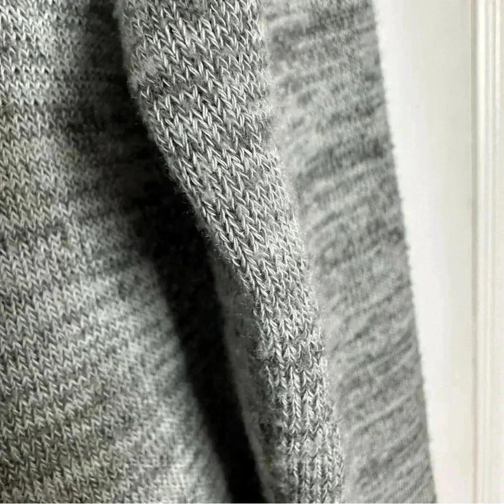 Joe Fresh Sweater Cowl Neck Long Grey Size Extra Small - Picture 16 of 16
